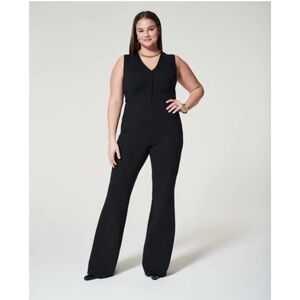 NWT SPANX Perfect Sleeveless Jumpsuit in Black SIZE 1X